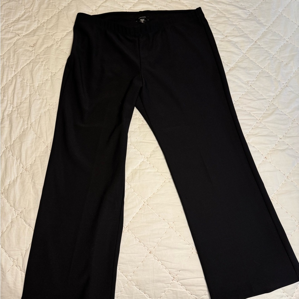 Karen Scott Black Pull-On Classic Pants